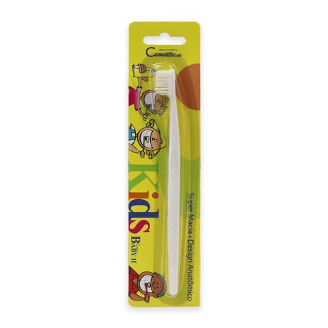 Escova Dental Infantil Científica Kids Baby II Branca - Dental Line
