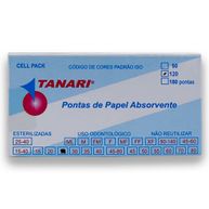 Cone De Papel Absorv Cell Pack Com 120 - Tanari