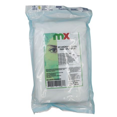 Kit Cirúrgico Descartável Estéril Implante 30gr - Mx Descartáveis