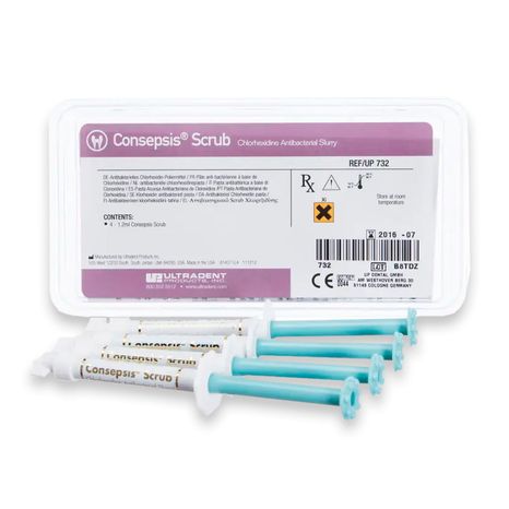 Consepsis Scrub Refil 4 Seringas - Ultradent