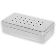 Estojo Inox Perfurado 20x10x05 - Fami