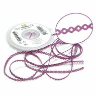 60.05.226 Elástico Corrente Médio Rosa Pérola - Morelli