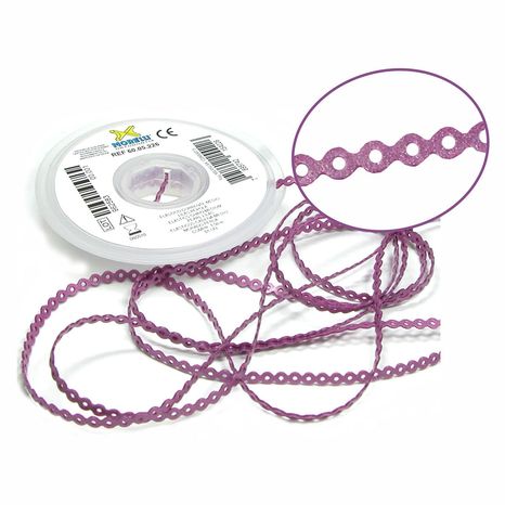60.05.226 Elástico Corrente Médio Rosa Pérola - Morelli
