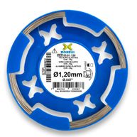 55.01.120 Fio Ortodôntico Duro Elástico Crni Redondo 1,20mm (.047") Em Rolo 50g - Morelli
