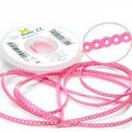 60.05.119 Elástico Corrente Curto Rosa Bebê 1,5m - Morelli