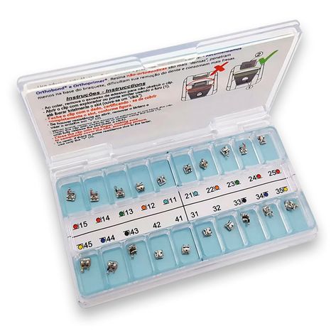 10.13.900 Kit Bráq 1 Caso Presc Roth Slp .022 Can 9°Ang Gan Can Pres - Morelli