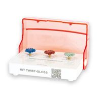 Kit Acabamento E Polimento Diamantado Twhist Gloss CA Espiral - American Burrs