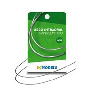 50.80.013 Arco Intraoral Superelástico Pequeno Niti Redondo 0,40mm(.016") - Morelli