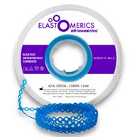 Elastômeros Corrente 1,5m Azul Cristal - Orthometric