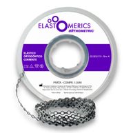 Elastômeros Corrente 1,5m Prata - Orthometric
