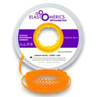 Elastômeros Corrente 1,5m Laranja Cristal - Orthometric