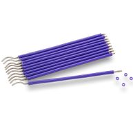Elastômeros Ligadura Bengalinha Roxo - Orthometric
