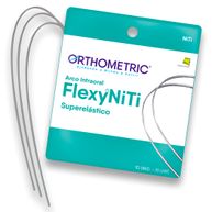 Flexy Niti Super-Elastic Arch Wire Lower - Orthometric