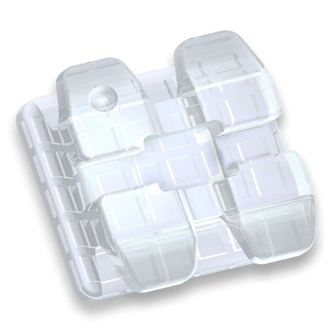 10.85.2113 Bráquete Cerâmico Ice Clear Roth 0,022 - Orthometric