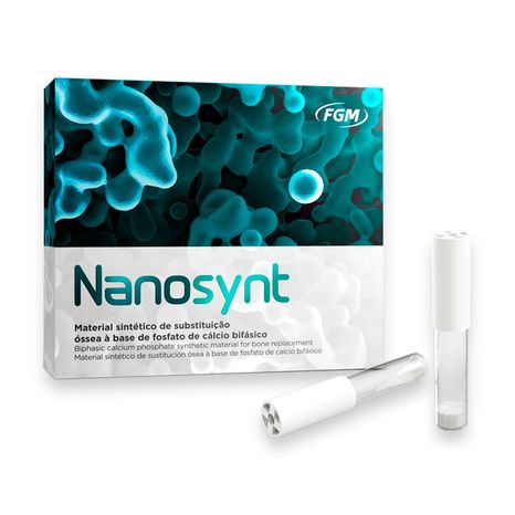 Enxerto ósseo Sintético Nanosynt 500 a 1000Um 2x0,27cc - FGM
