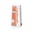 Pincel Microaplicador Cavibrush Extra Fino Laranja com 100 - Fgm