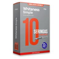 Clareador Whiteness Simple 22% com 10 Seringas - Fgm