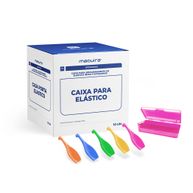 Caixa Para Elásticos Cores Sortidas com 10 - Maquira