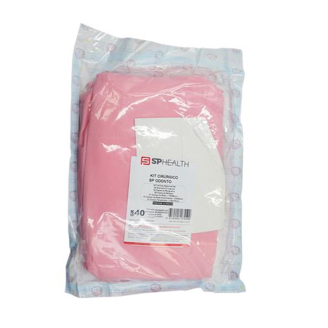 Cirúrgico Estéril Implante Rosa Gr40 Kit com 15 peças - SP Odonto