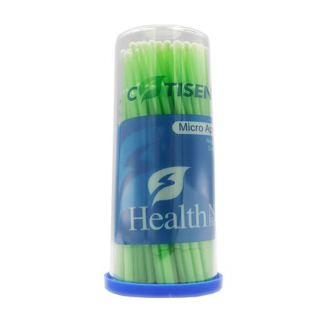 Micro Aplicador Regular Verde com 100 - Cotisen