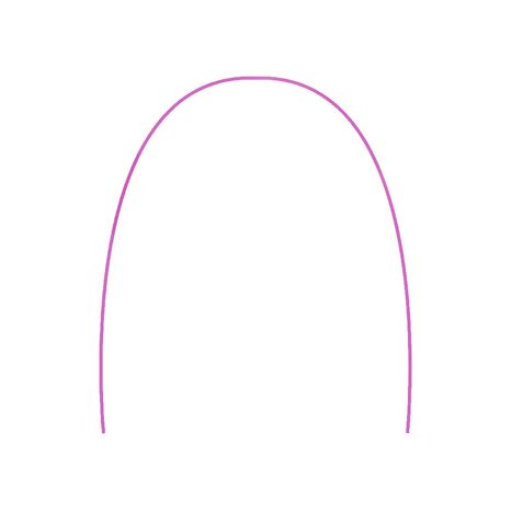 Arco Niti Cosmético Rosa 0.16 Inferior - Tecnident