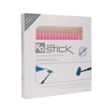 Aplicador de Ponta Adesiva Mini Stick Rosa Ref.7004 com 16 - Kg Sorensen