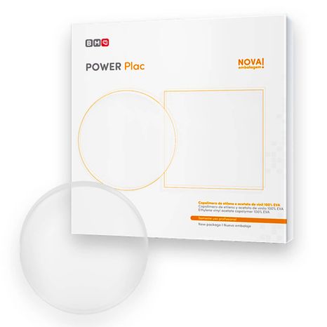 Placa Eva Power Plac 1mm Redonda Com 10 Un- Maquira