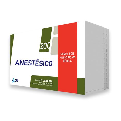 Anestésico Articaine 4% 1:200 com 50 unidades - Nova Dfl