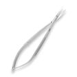 Tesoura Castroviejo 11cm Curva Com Serrilha - Golgran