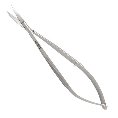Tesoura Castroviejo 11cm Curva Com Serrilha - Golgran