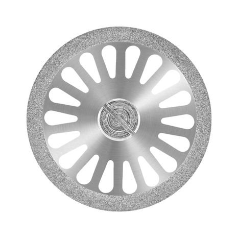 Disco Diamantado Dupla Face Periférico Canulado 22x0,20mm - American Burrs
