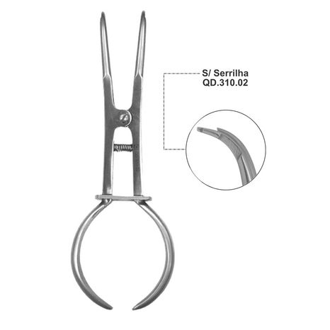 Pinça Porta Grampo Palmer - Quinelato