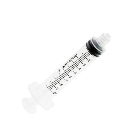 Seringa Descartável 10ml Sem Agulha Lock - Descarpack
