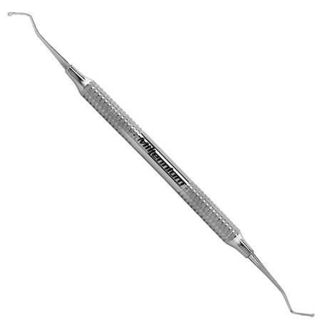 Espátula Dupla 3059 Fio Retrator Serrilha Millenium - Golgran