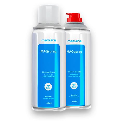 Lubrificante Maqspray Alta e Baixa 100ml - Maquira