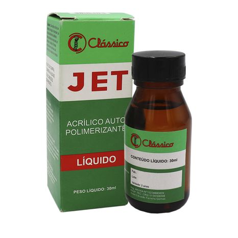Resina-Acrilica-Jet-Autopolimerizavel-Liquida-30ml---Classico