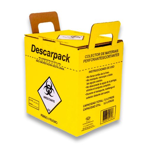 Coletor Perfuro Cortante - Descarpack