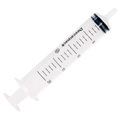 Seringa Descartável 20ml Sem Agulha Slip - Descarpack