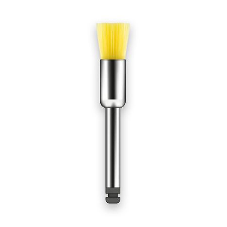 Escova Robinson Color Brush CA Amarela Com 1 Semi-Soft Taça - American Burrs