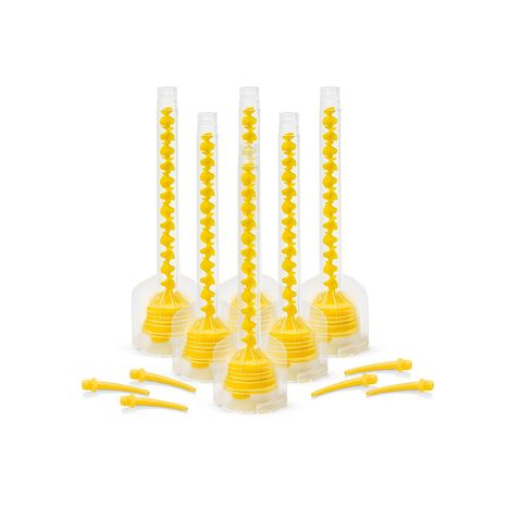 Pontas Misturadoras Scan Automix Amarela com 12 + 12 Intraoral 1:1 - Yller