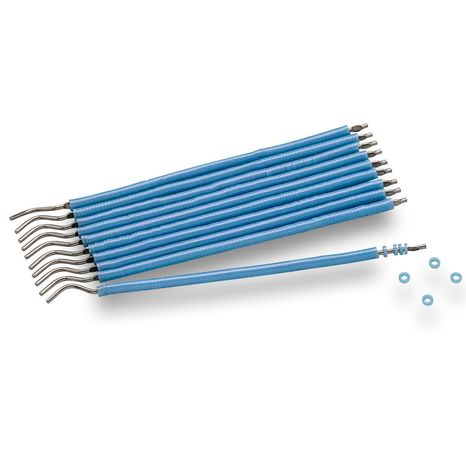 Elastômeros Ligadura Bengalinha Pearl Blue - Orthometric
