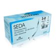 Fio de Sutura de Seda Preta 3-0 com Agulha 1,7mm 1/2 - Technofio