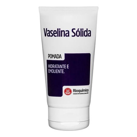 Vaselina Sólida Pomada 90g Bisnaga - Rioquímica