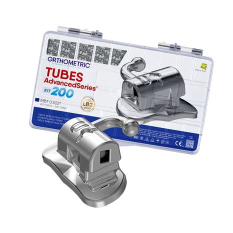 20.12.2146 Tubos Advanced Mbt 0,022 Kit com 200 Colagem Simples - Orthometric