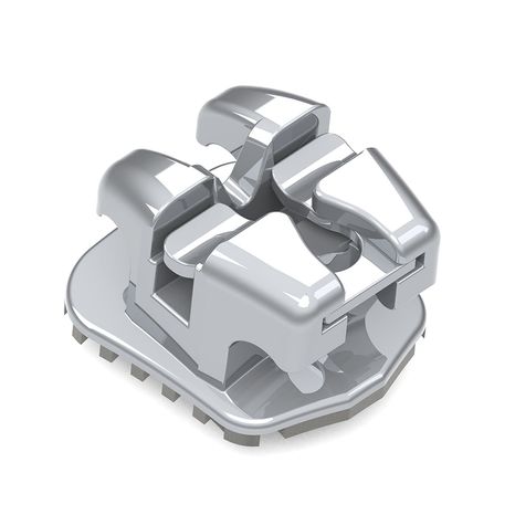 05.23.0350 Bráquetes Easyclip+ Interativo .022 Roth Incisivo Inf Universal com 5 (50) - Aditek