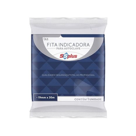 Fita para Autoclave 19mmmx30m - SSPlus