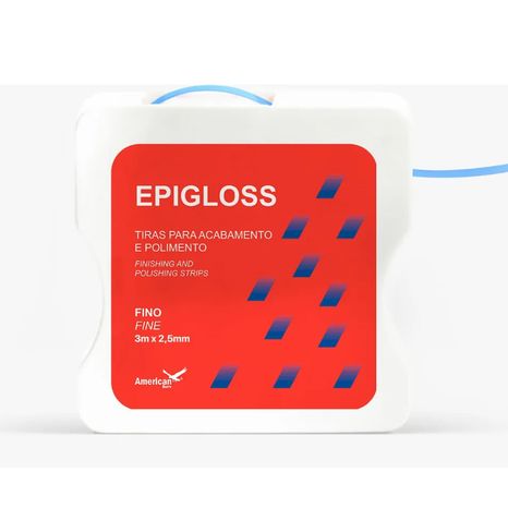 Tiras Para Acabamento E Polimento Epigloss Fina 3m X 2,5mm - American Burrs