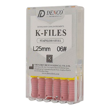 Lima K-Files Série Especial N° 06 25mm Promocional - Denco