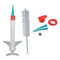 Injetor Plástico Para Elastômero Branco Com Bico Verde - Jon