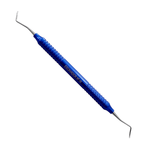 Escavador de Dentina 16 Colors Azul - Steel Max
